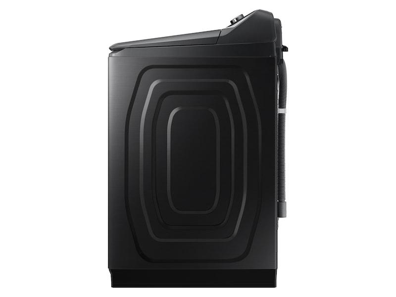 5.5 cu. ft. Extra-Large Capacity Smart Top Load Washer with Super Speed Wash in Brushed Black
