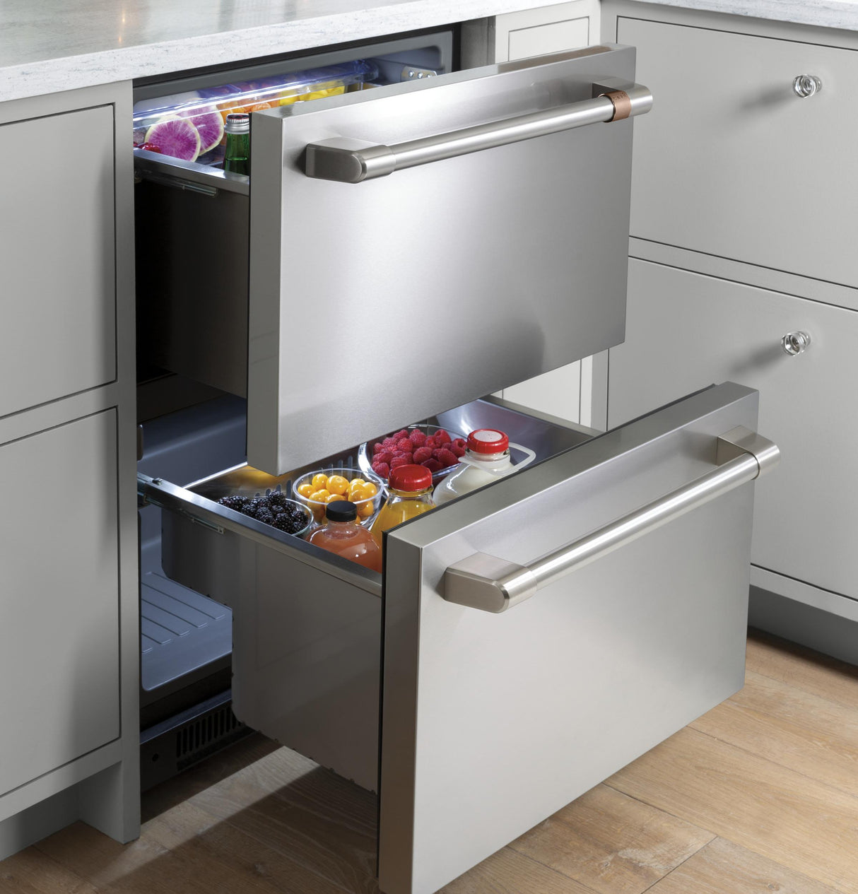 Café™ 5.7 Cu. Ft. Built-In Dual-Drawer Refrigerator
