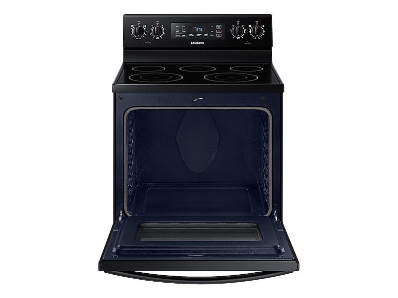 5.9 cu. ft. Freestanding Electric Range with Two Dual Power Elements in Black