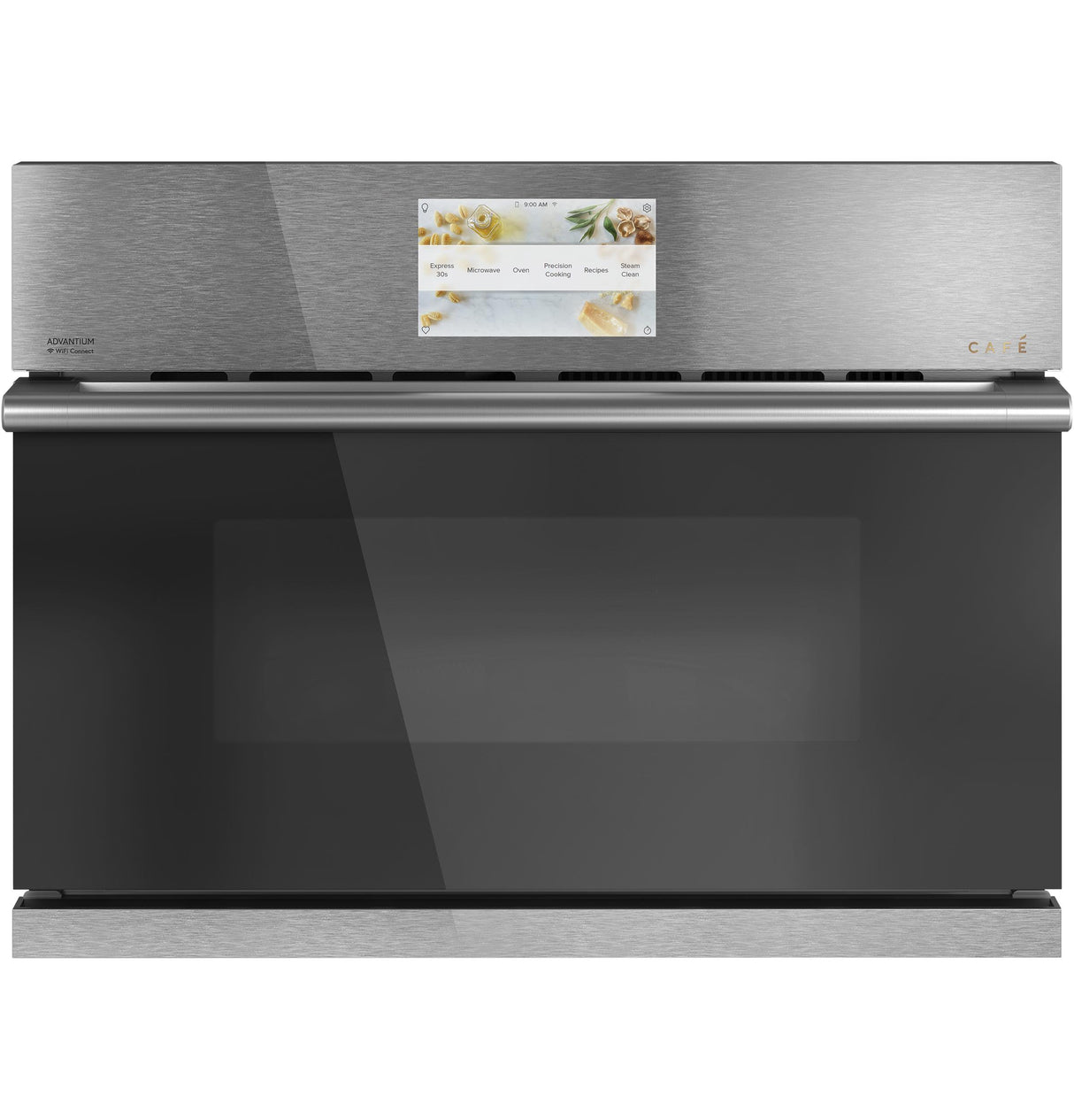 Café™ 27" Smart Five in One Oven with 120V Advantium® Technology in Platinum Glass