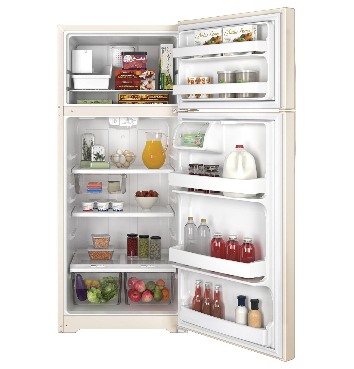 GE® ENERGY STAR® 17.5 Cu. Ft. Top-Freezer Refrigerator
