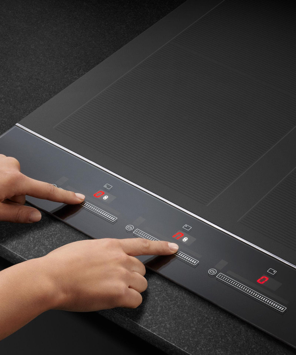 Induction Cooktop, 24", 4 Zones with SmartZone