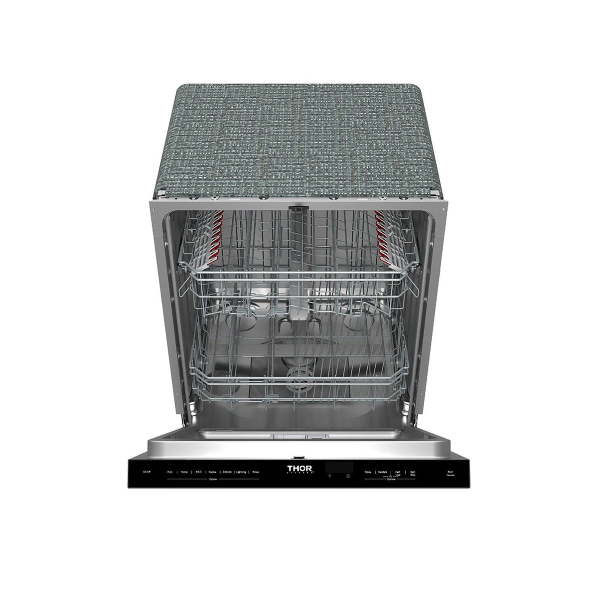 24 Inch Built-in Top Control Dishwasher With Pocket Handle - Stainless Steel