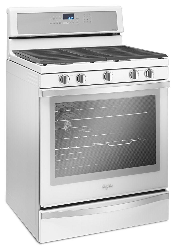 5.8 Cu. Ft. Freestanding Gas Range with EZ-2-Lift Hinged Grates