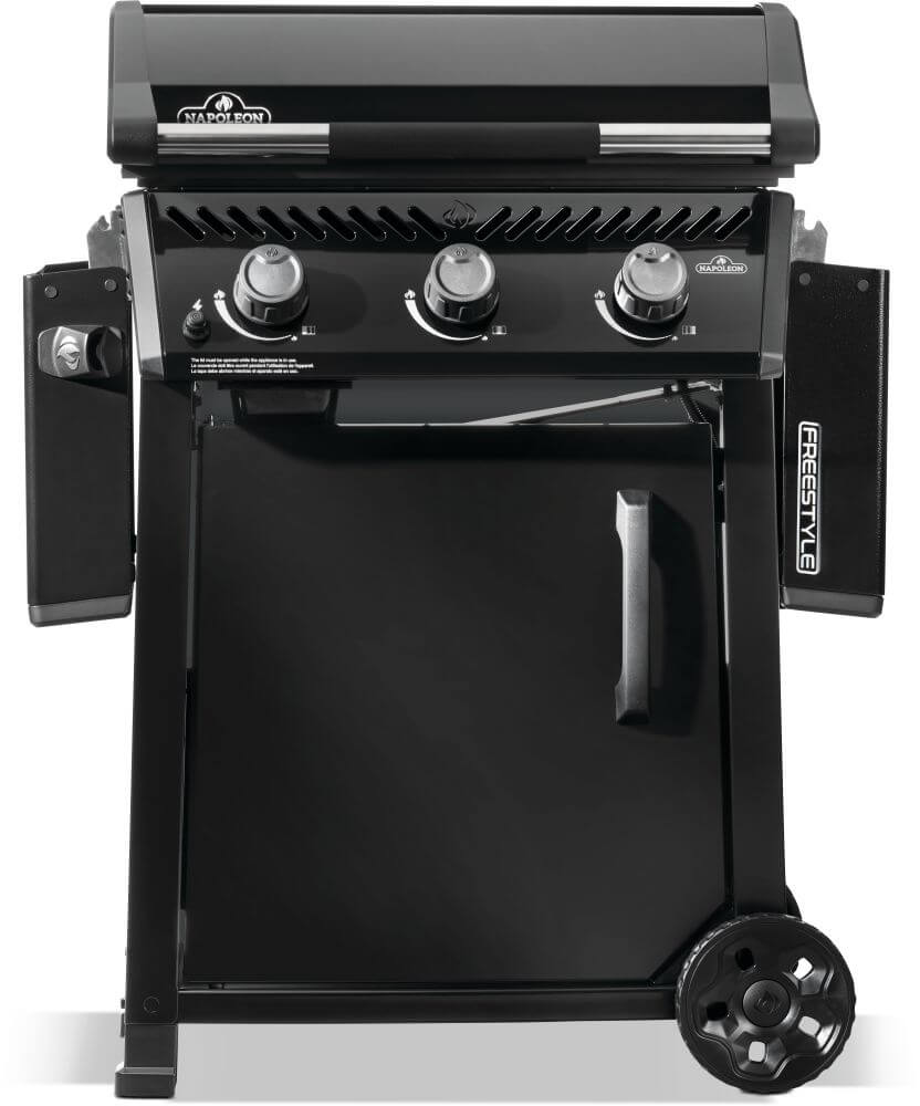 Freestyle? 24 Inch Pre-seasoned Non-Stick Griddle , Natural Gas, Black