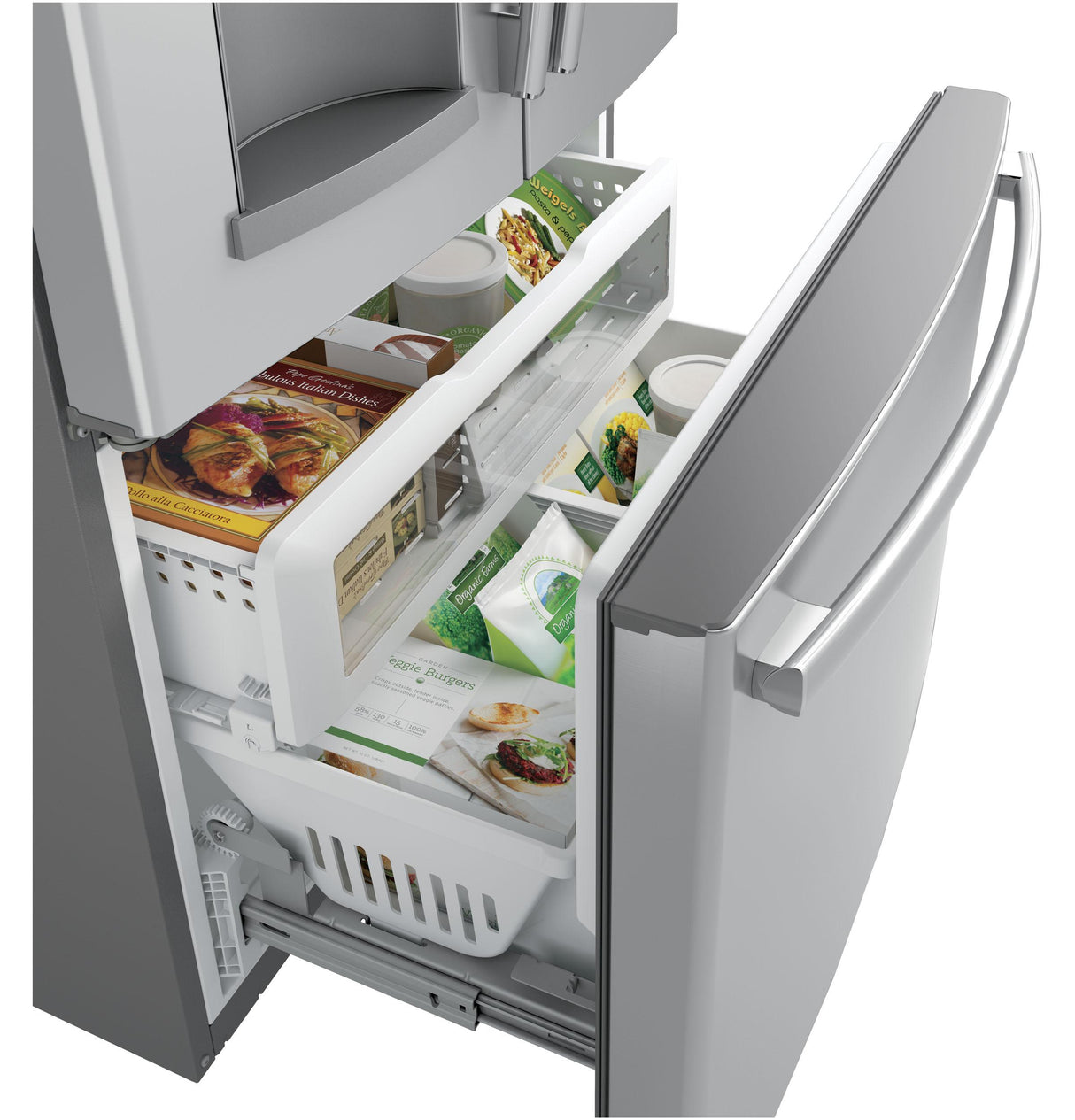 GE® ENERGY STAR® 22.1 Cu. Ft. Counter-Depth French-Door Refrigerator