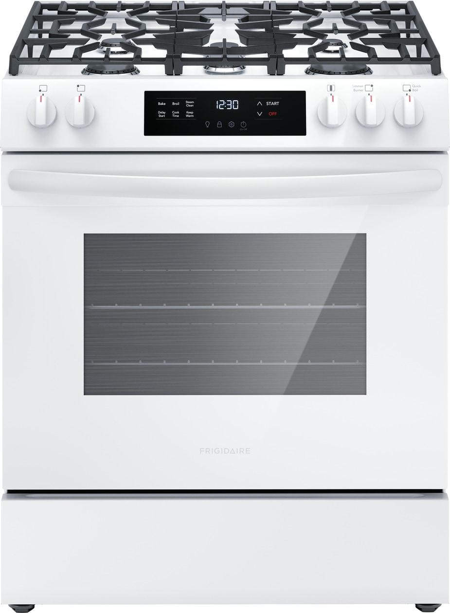 30" Front Control Gas Range with Quick Boil