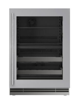 Urbd324 24" Dual-zone Beverage Center With Stainless Frame Finish (115 V/60 Hz)