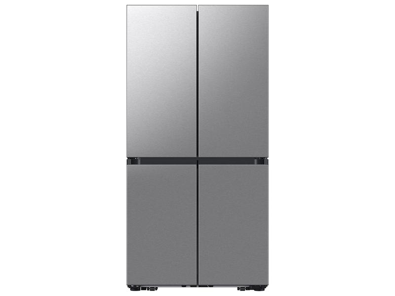 Bespoke 23 cu. ft. Counter Depth 4-Door French Door Refrigerator with AI Hybrid Cooling & Beverage Center™ in Stainless Steel