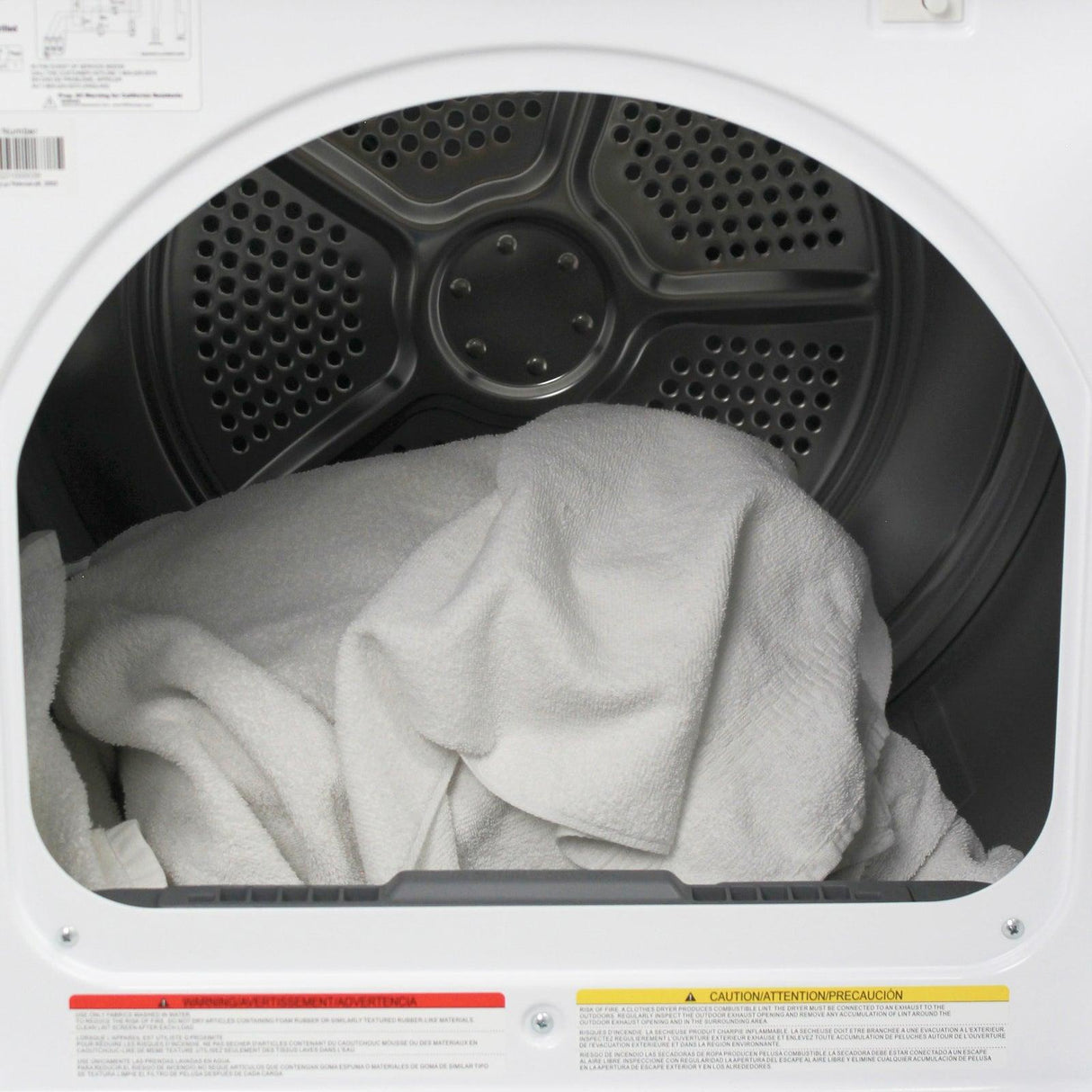 Avanti Front Load Gas Vented Clothes Dryer, 7.0 cu. ft. Capacity - White / 7.0 cu. ft.
