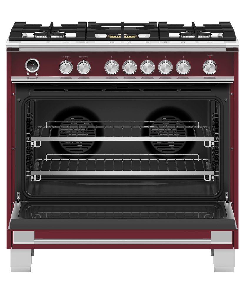 36" Series 9 Classic 5 Burner Dual Fuel Self-Cleaning Range