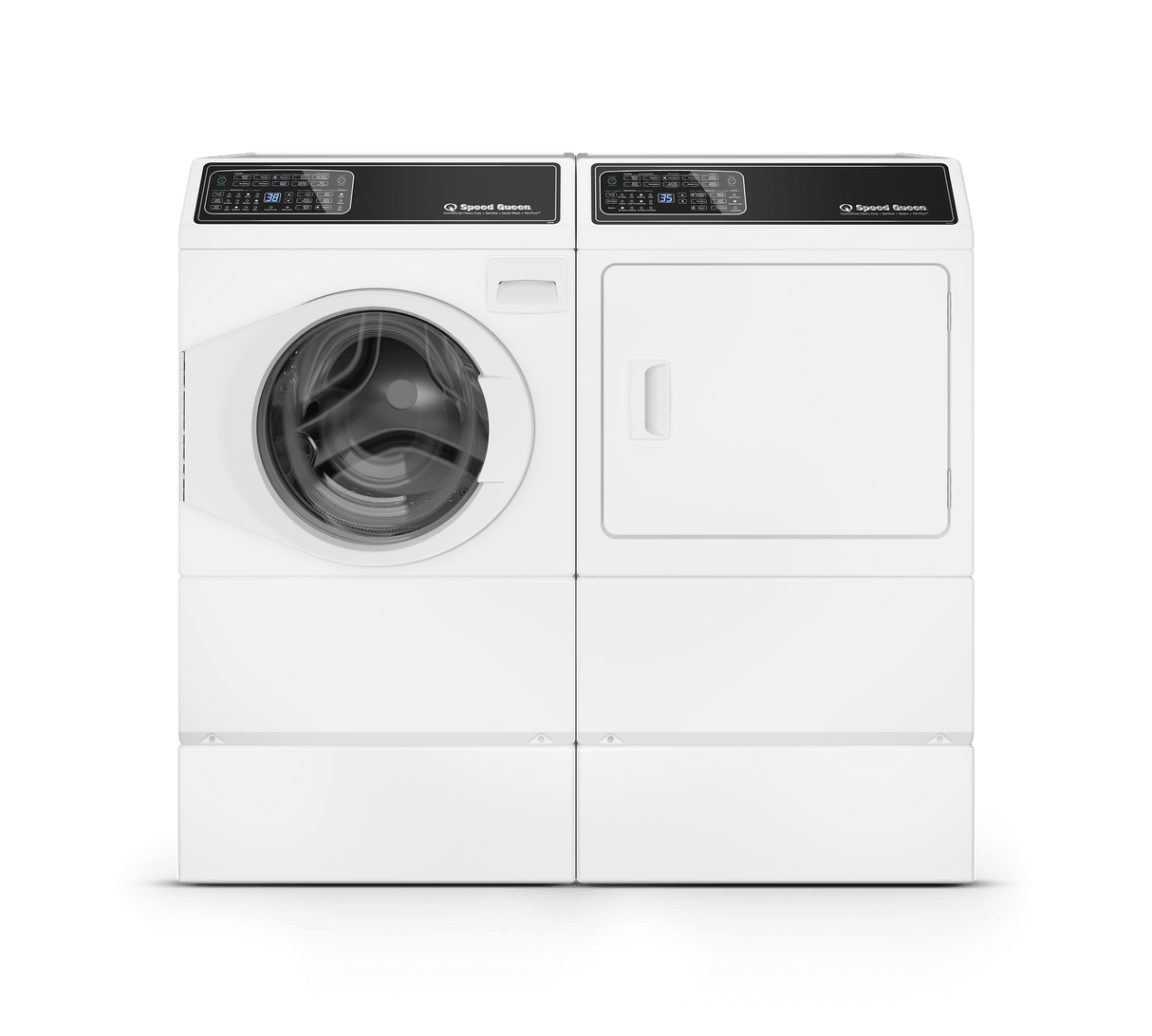 Raises your washer or dryer an additional 8 inches Compatible with front load washers and dryers