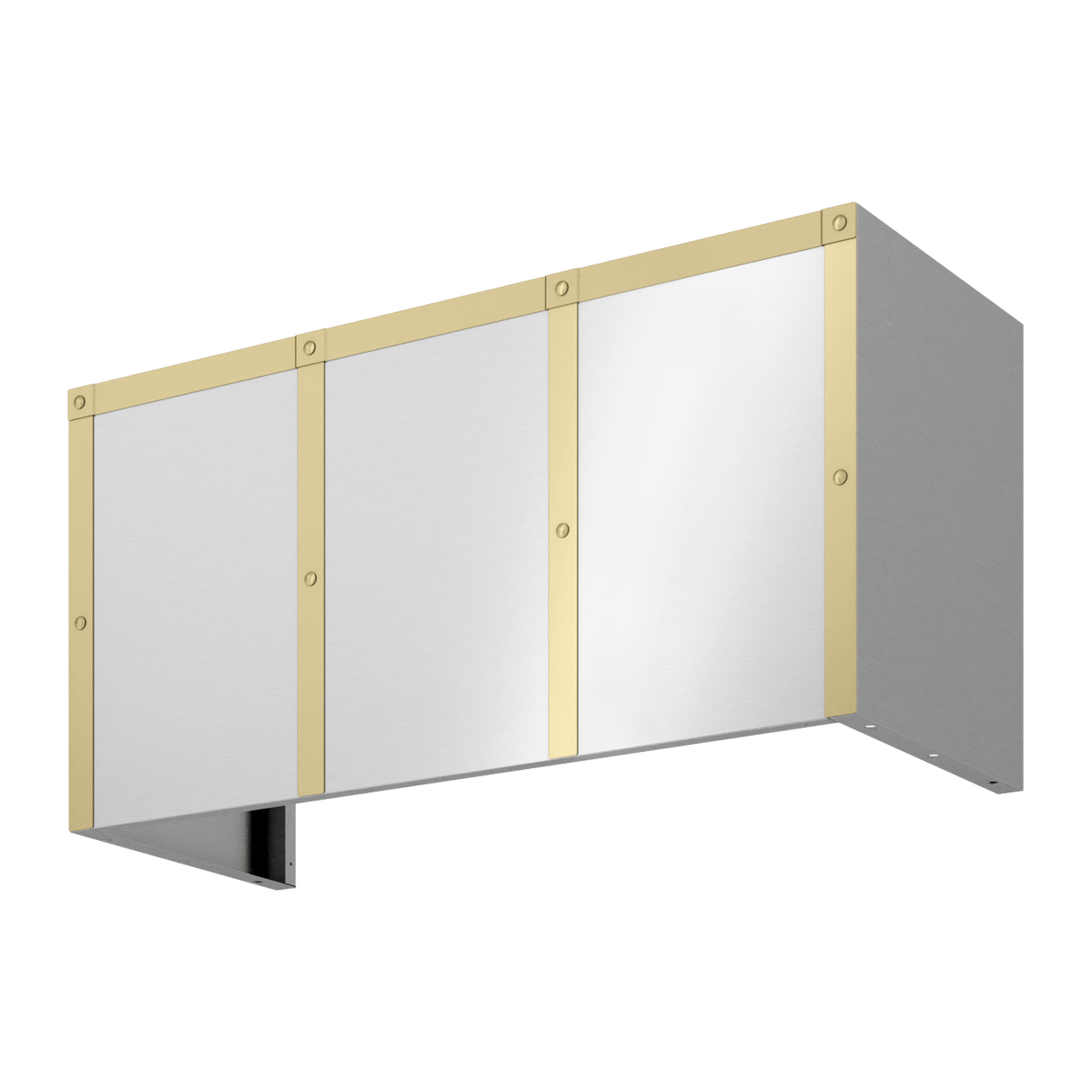 Duct Cover Banding Kit, 48in x 18in, Satin Gold