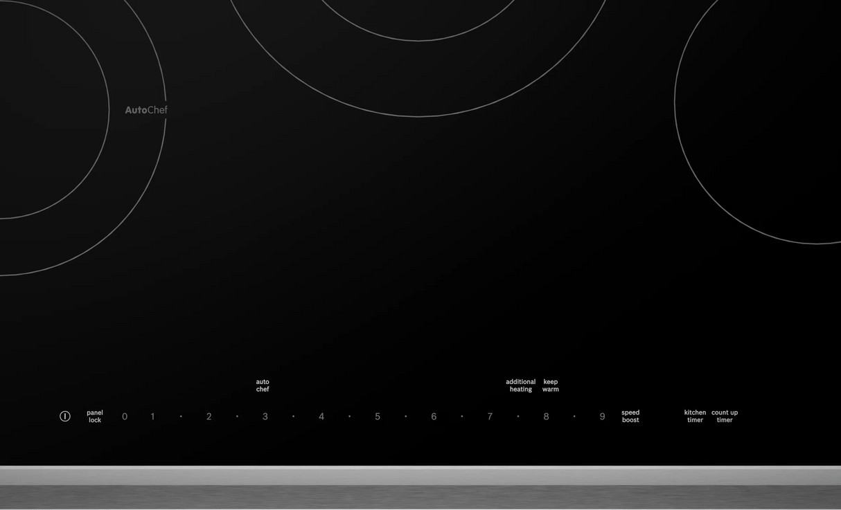 Benchmark™ Electric Cooktop 30 surface mount with frame