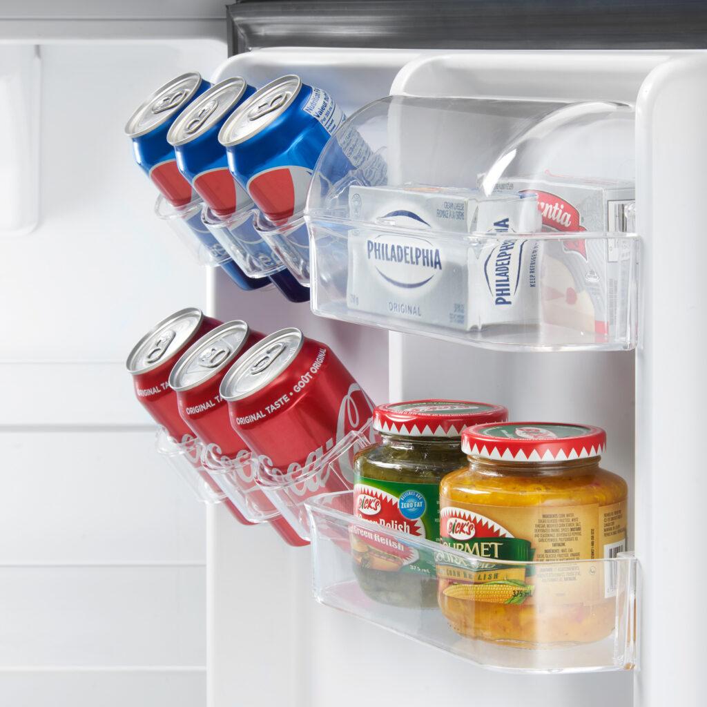 Danby 10.1 cu. ft. Top Mount Apartment Size Fridge in Stainless Steel Look