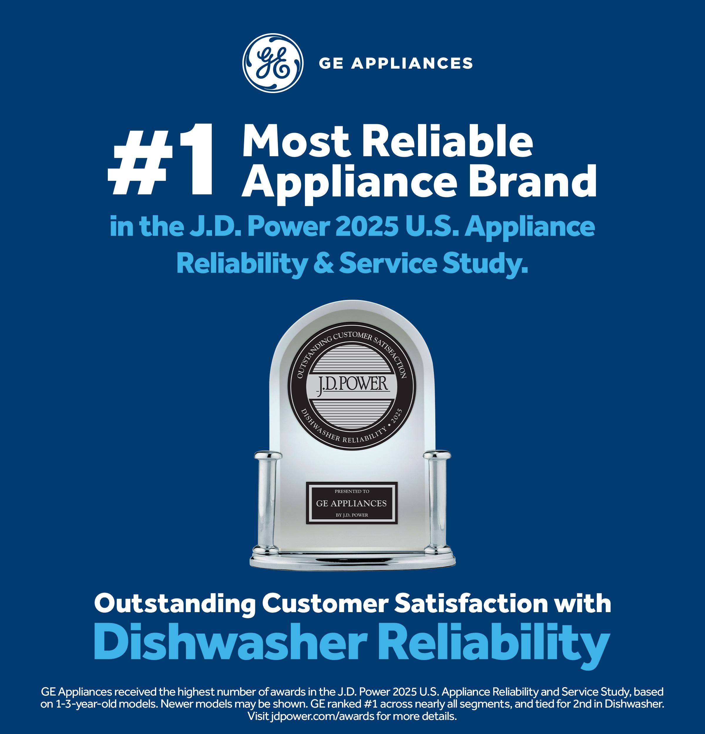 GE® Dishwasher with Front Controls