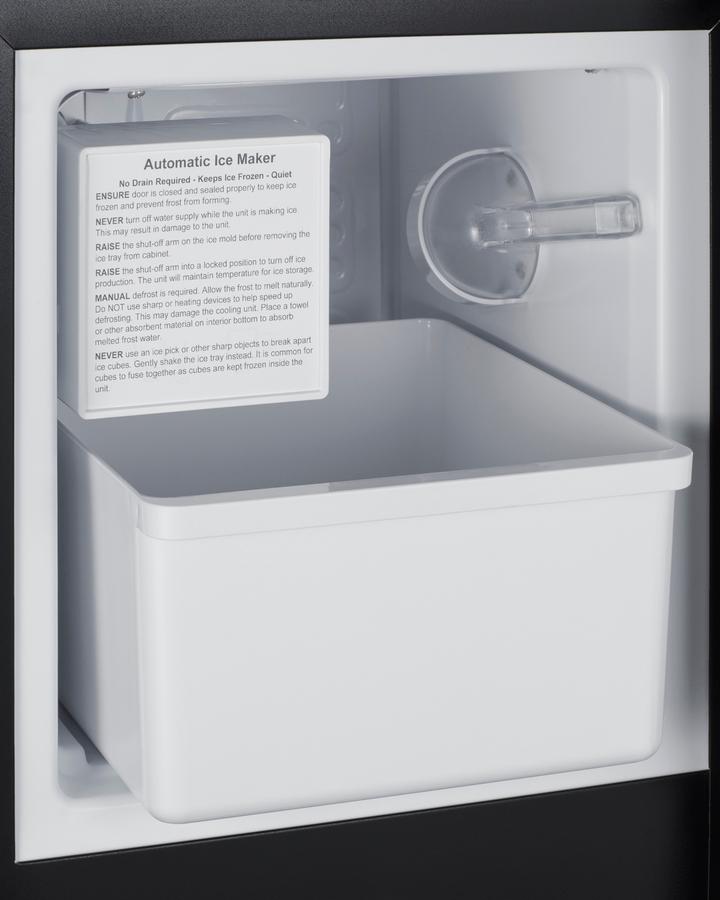 15 Lb. Drain-free Built-in Icemaker (panel Not Included)