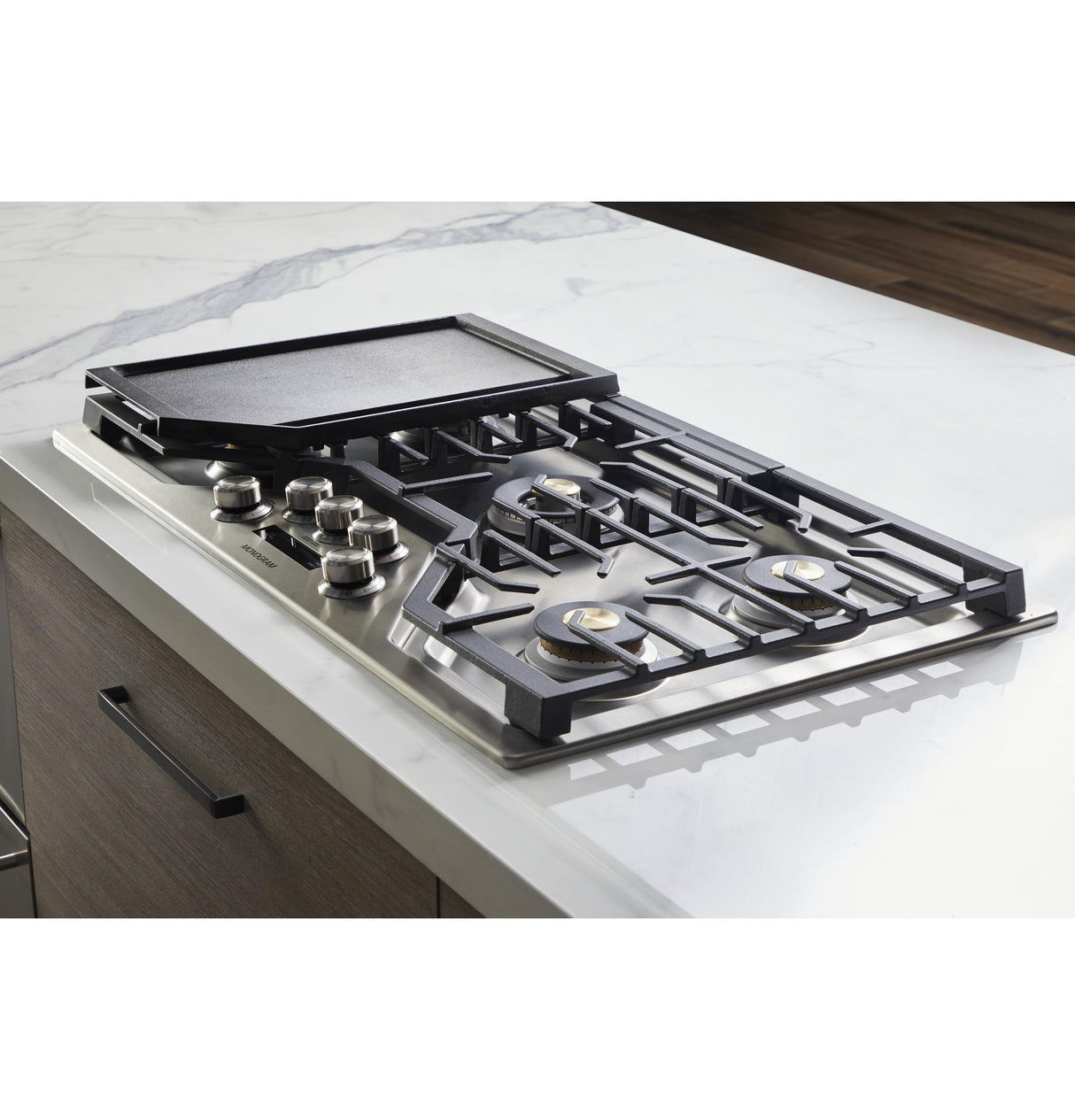 Monogram 36" Deep-Recessed Gas Cooktop