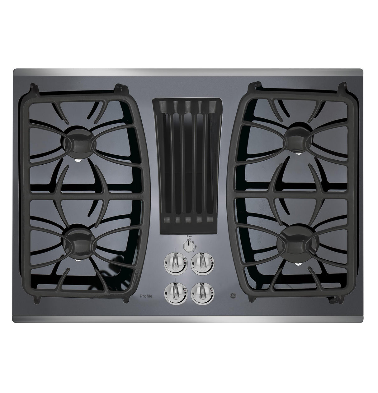 GE Profile™ 30" Built-In Gas Downdraft Cooktop