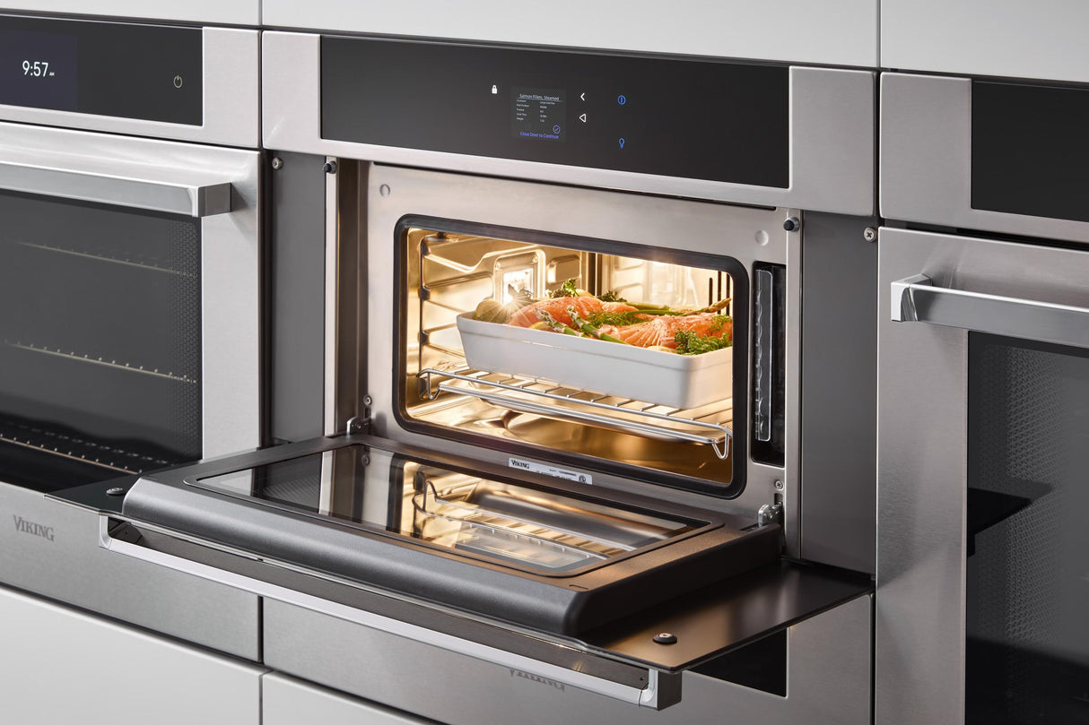 30"W. Steam Convection Oven Stainless Steel (Finish: Stainless Steel)