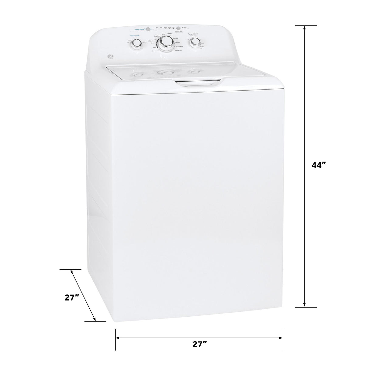 GE® 4.0 cu. ft. Capacity Washer with Stainless Steel Basket and Water Level Control