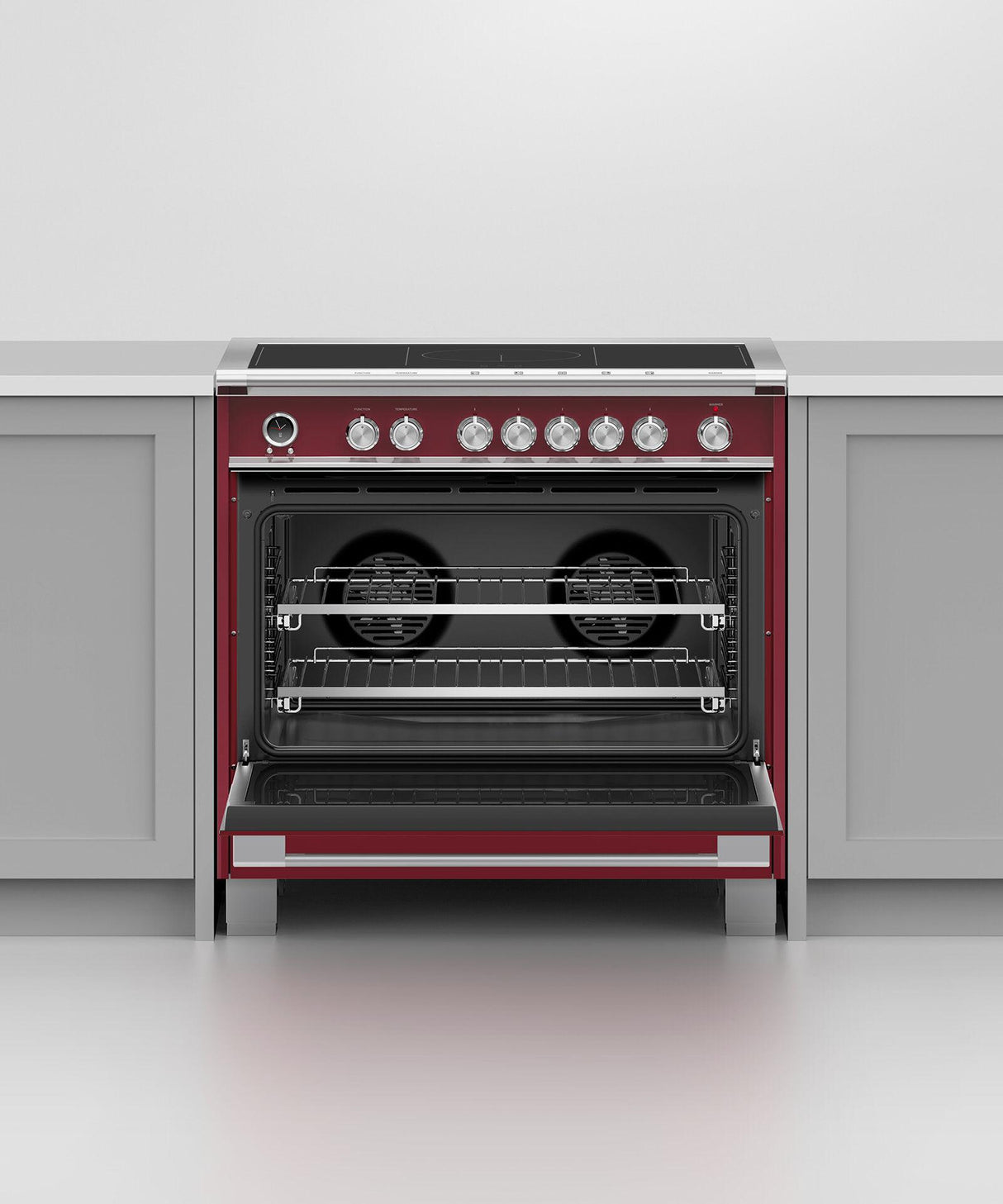 36" Series 9 Classic 5 Zone Induction Self-Cleaning Range