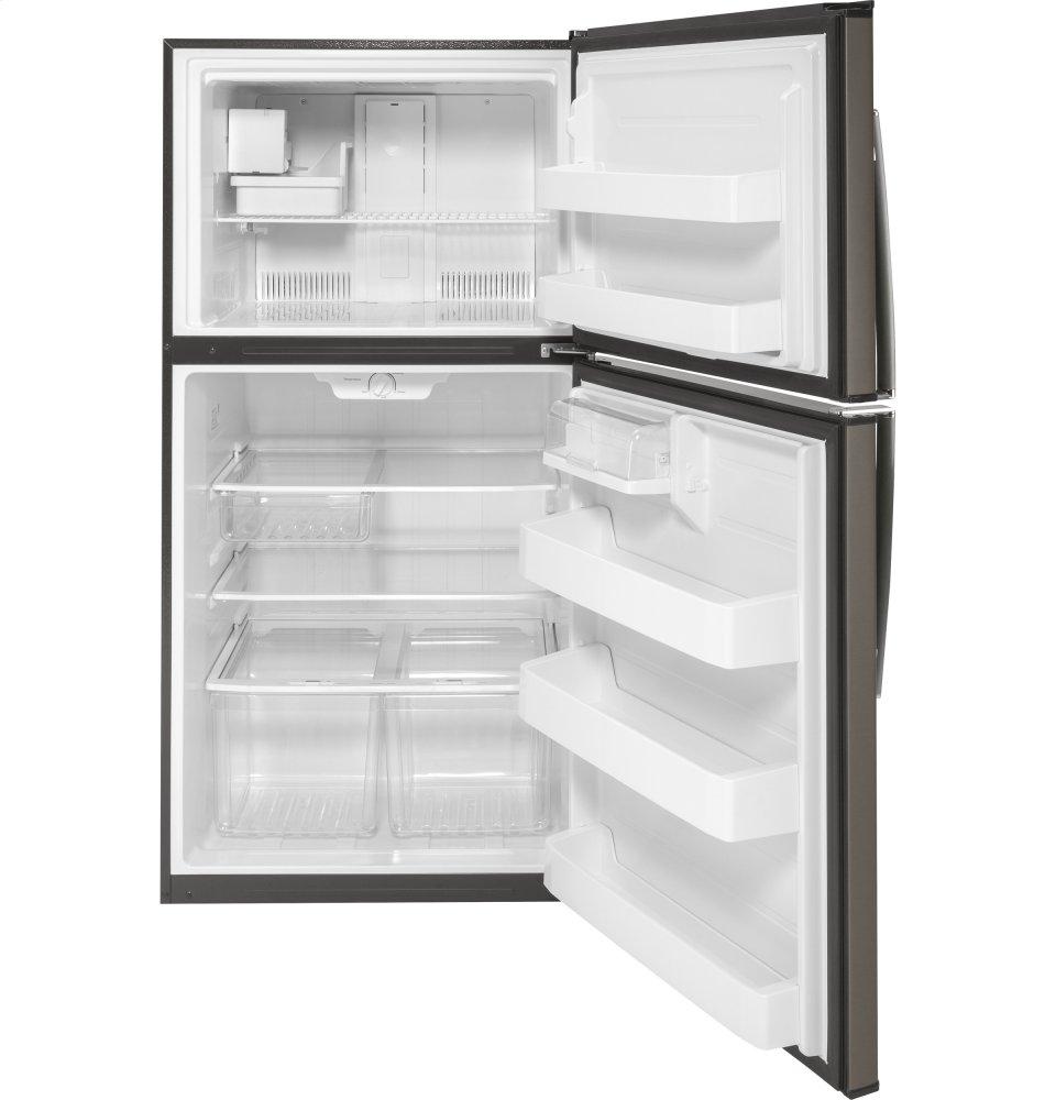 GE® ENERGY STAR® 21.1 Cu. Ft. Top-Freezer Refrigerator