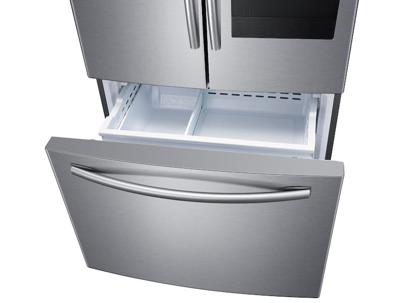 25.1 cu. ft. 3-Door French Door Refrigerator with Family Hub™ in Stainless Steel