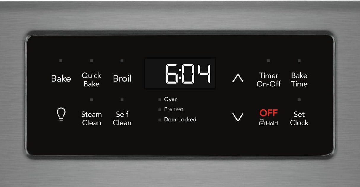 Frigidaire Gallery 30" Freestanding Electric Range with Steam Clean