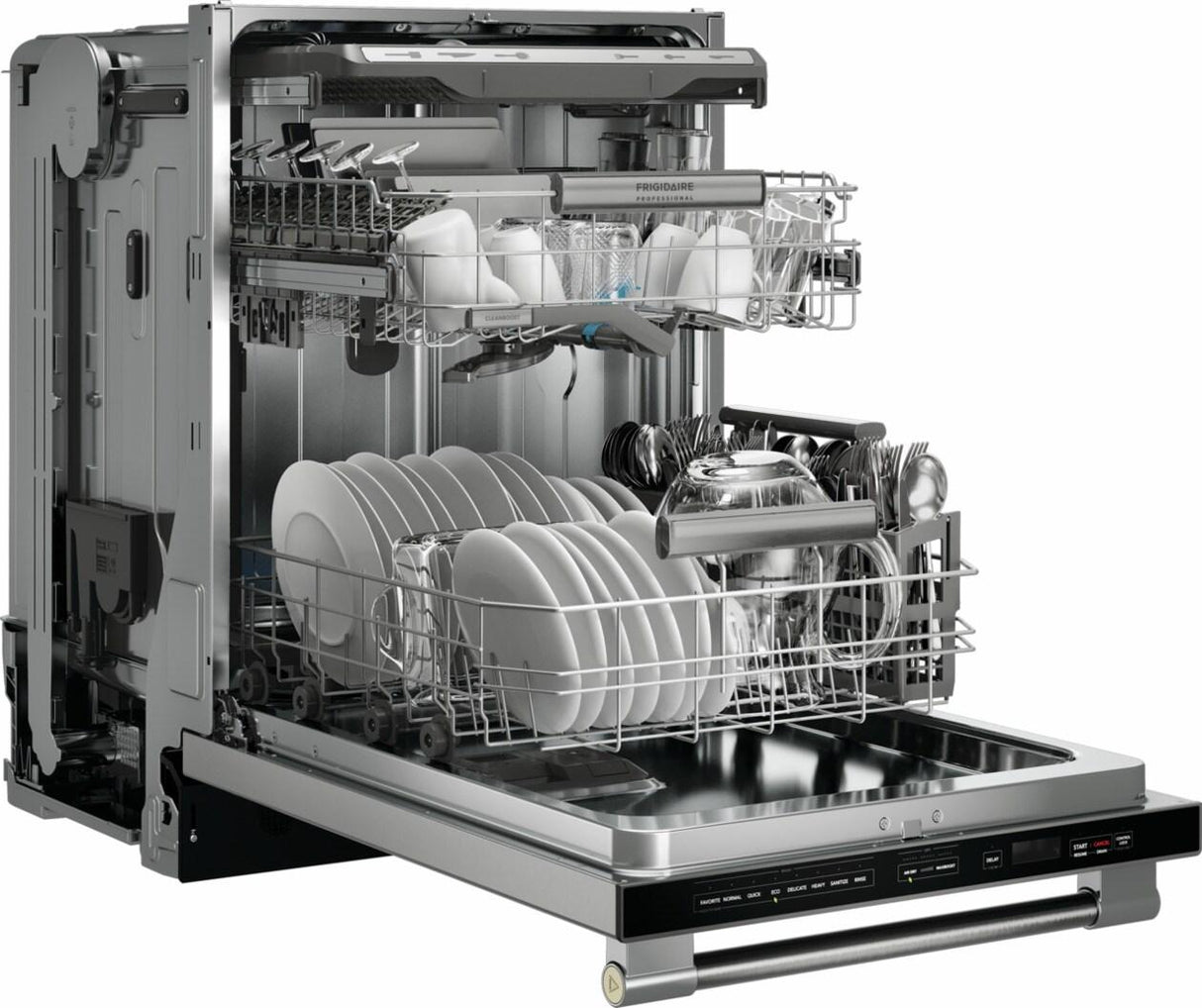 24" Stainless Steel Tub Built-In Dishwasher with CleanBoost™