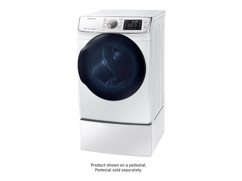 7.5 cu. ft. Gas Dryer in White