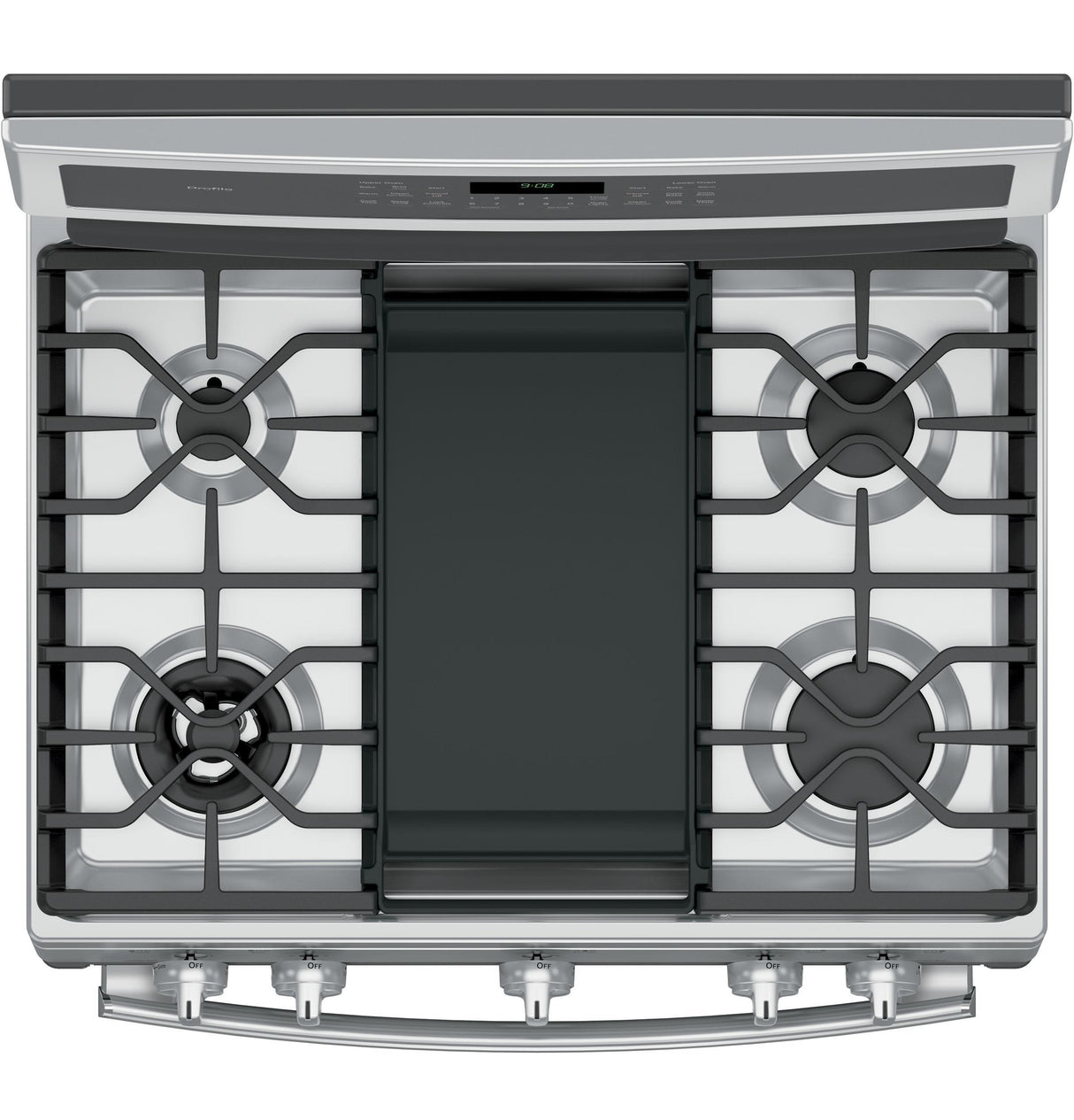 GE Profile™ Series 30" Free-Standing Gas Double Oven Convection Range