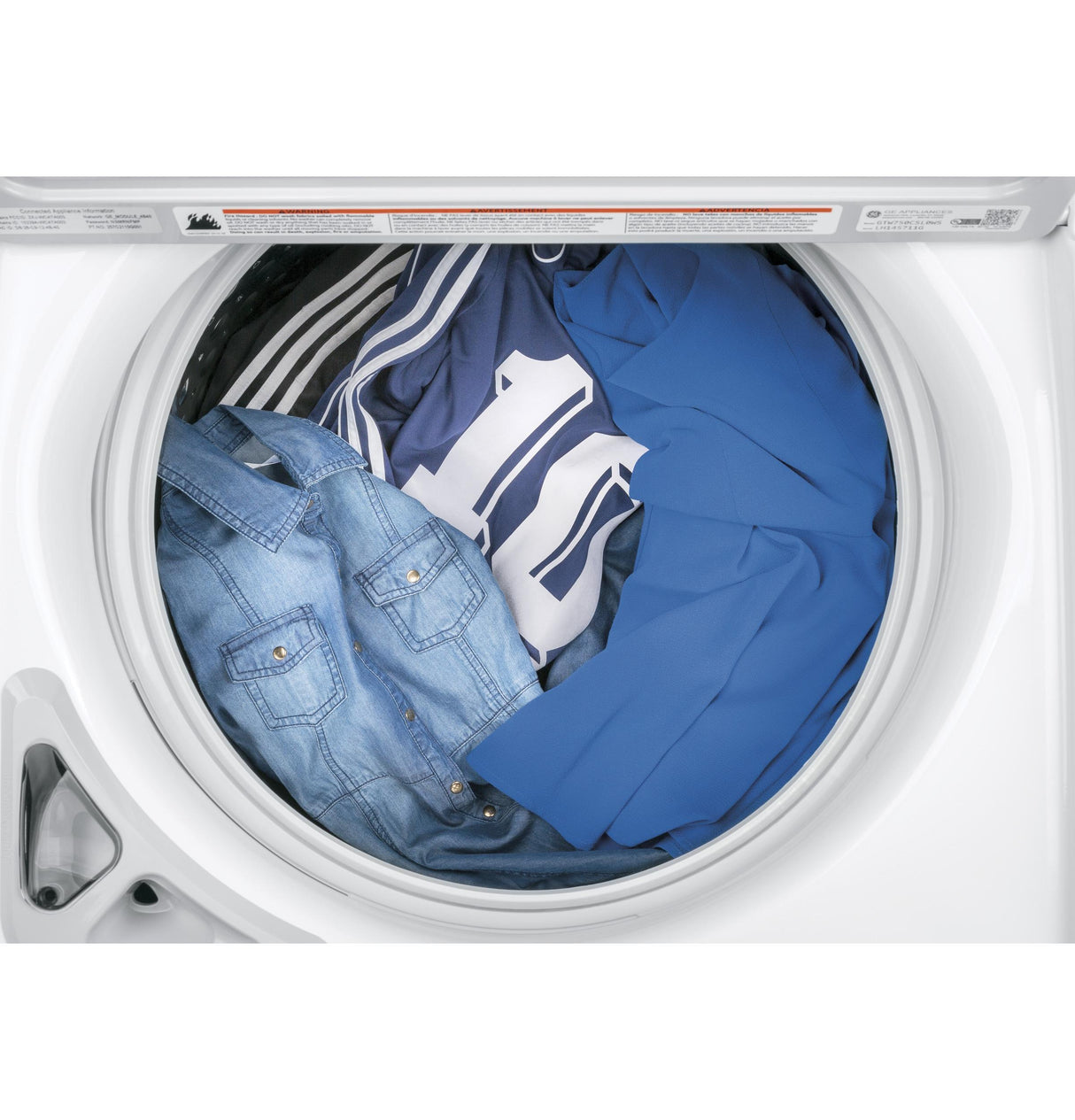 GE® 5.0 cu. ft. Capacity Smart Washer with Stainless Steel Basket