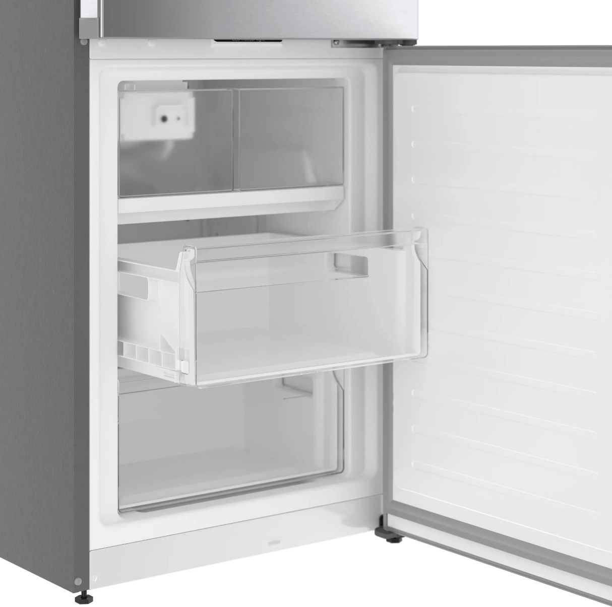 800 Series Freestanding Bottom Freezer Refrigerator 24" Stainless steel (with anti-fingerprint), Total No Frost