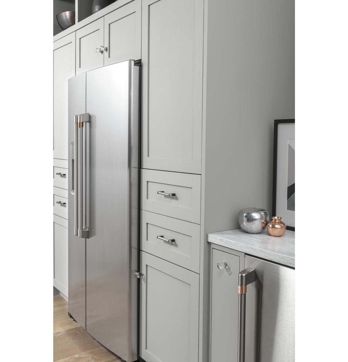 Café™ 21.9 Cu. Ft. Counter-Depth Side-By-Side Refrigerator