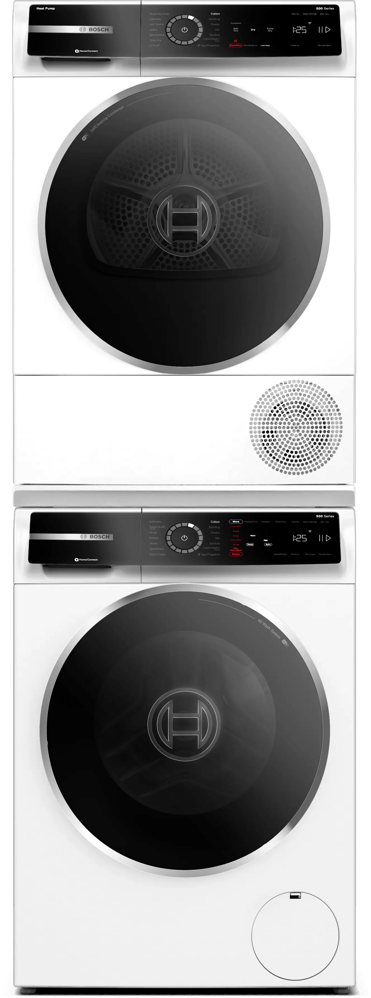 500 Series Compact Washer , White