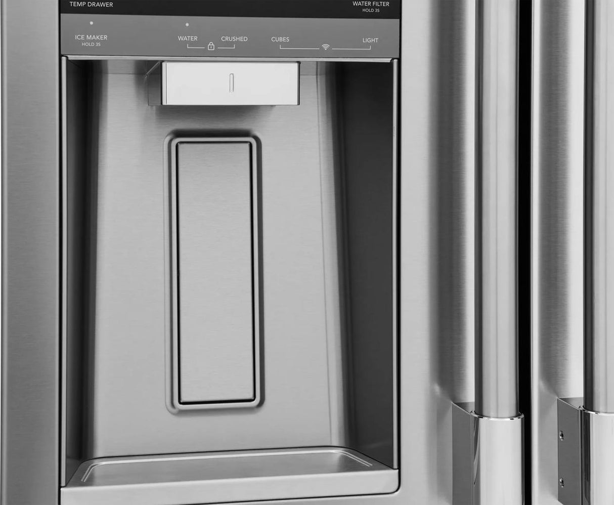 21 Cu. Ft. Counter-Depth 4-Door French Door Refrigerator