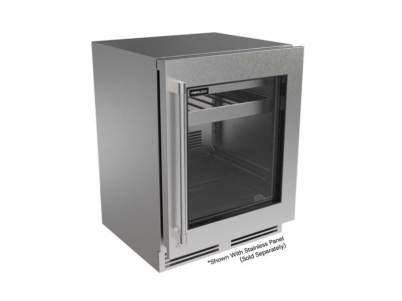 G5 ADA - 24" Beverage Center, Glass Door- Factory Right (Adjustable) Hinge - Indoor/Outdoor Rated
