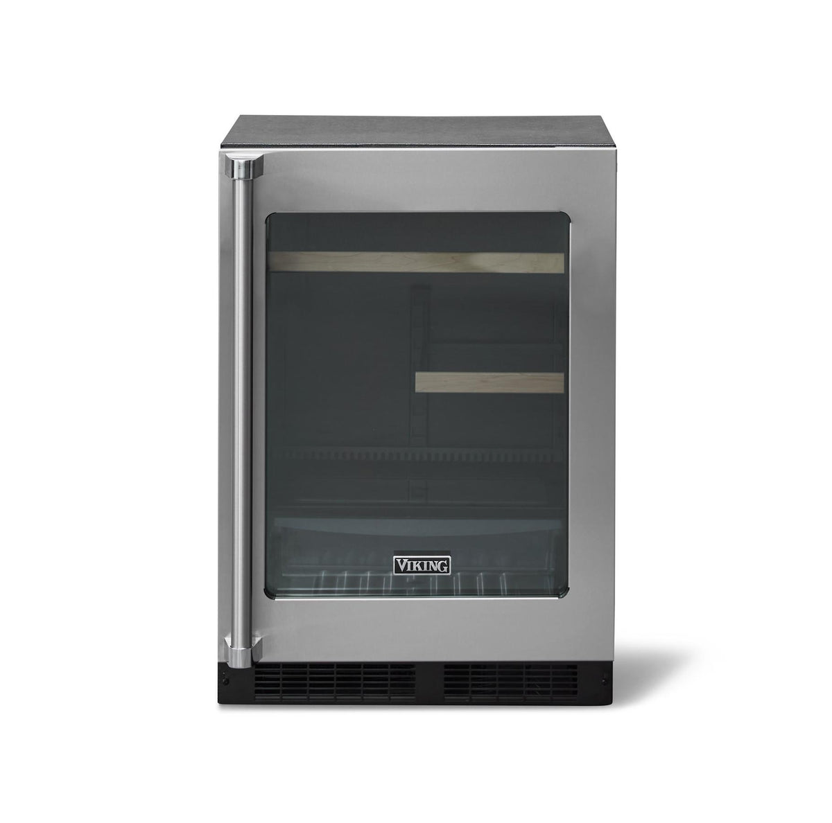 24"W. SS Field Reversible Panel - Glass Door W/Viking Handle