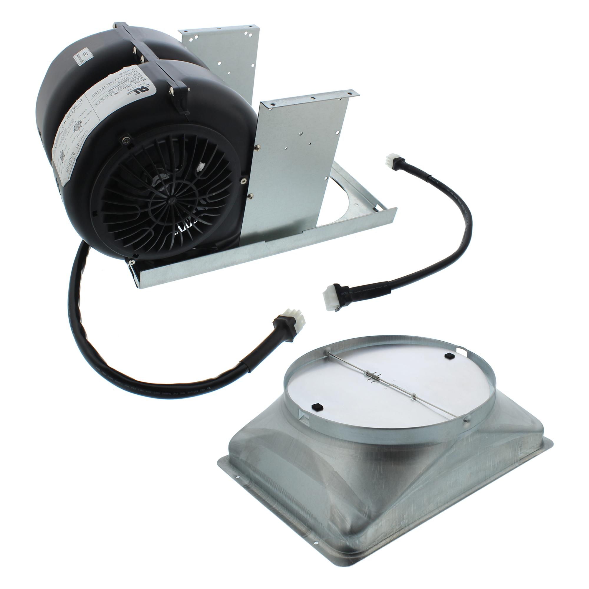Blower, Dual Internal w/ 1 blower, 1,000 CFM