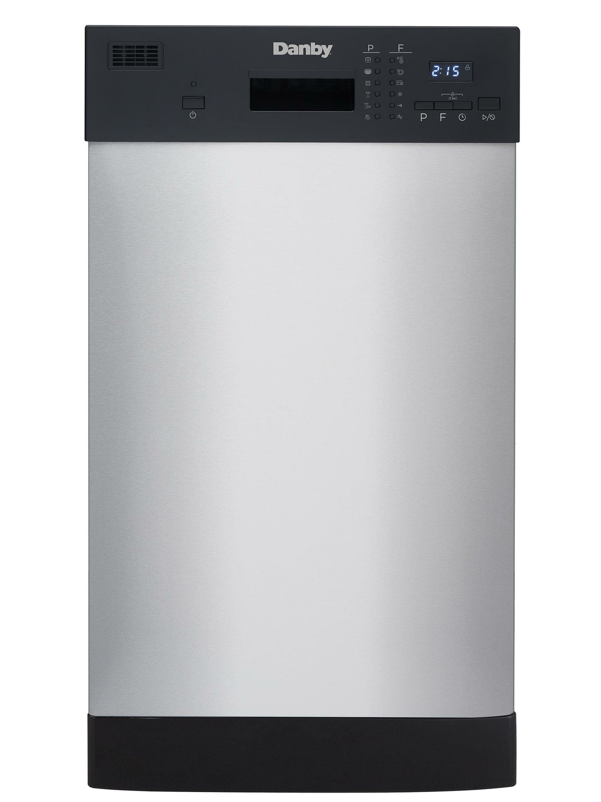 Danby 18" Wide Built-in Dishwasher in Stainless Steel