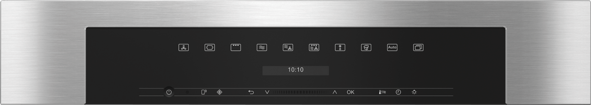 H 7170 BM Clean Touch Steel - 30" compact speed oven in a perfectly combinable design with automatic programs and combi modes.