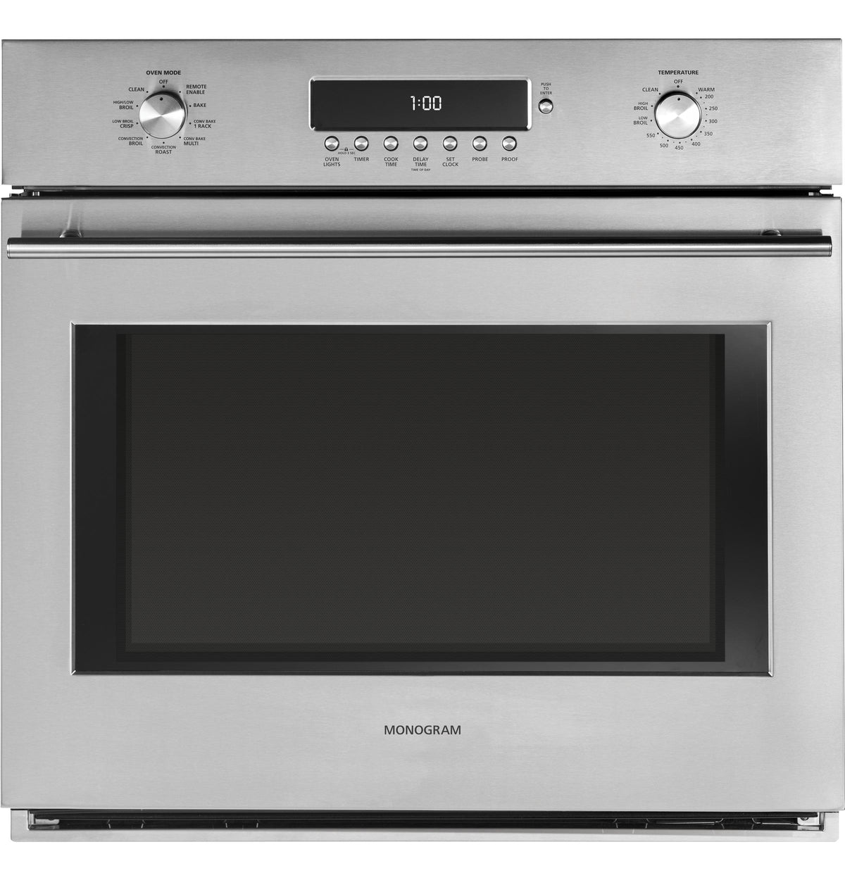 Monogram 30" Electronic Convection Single Wall Oven