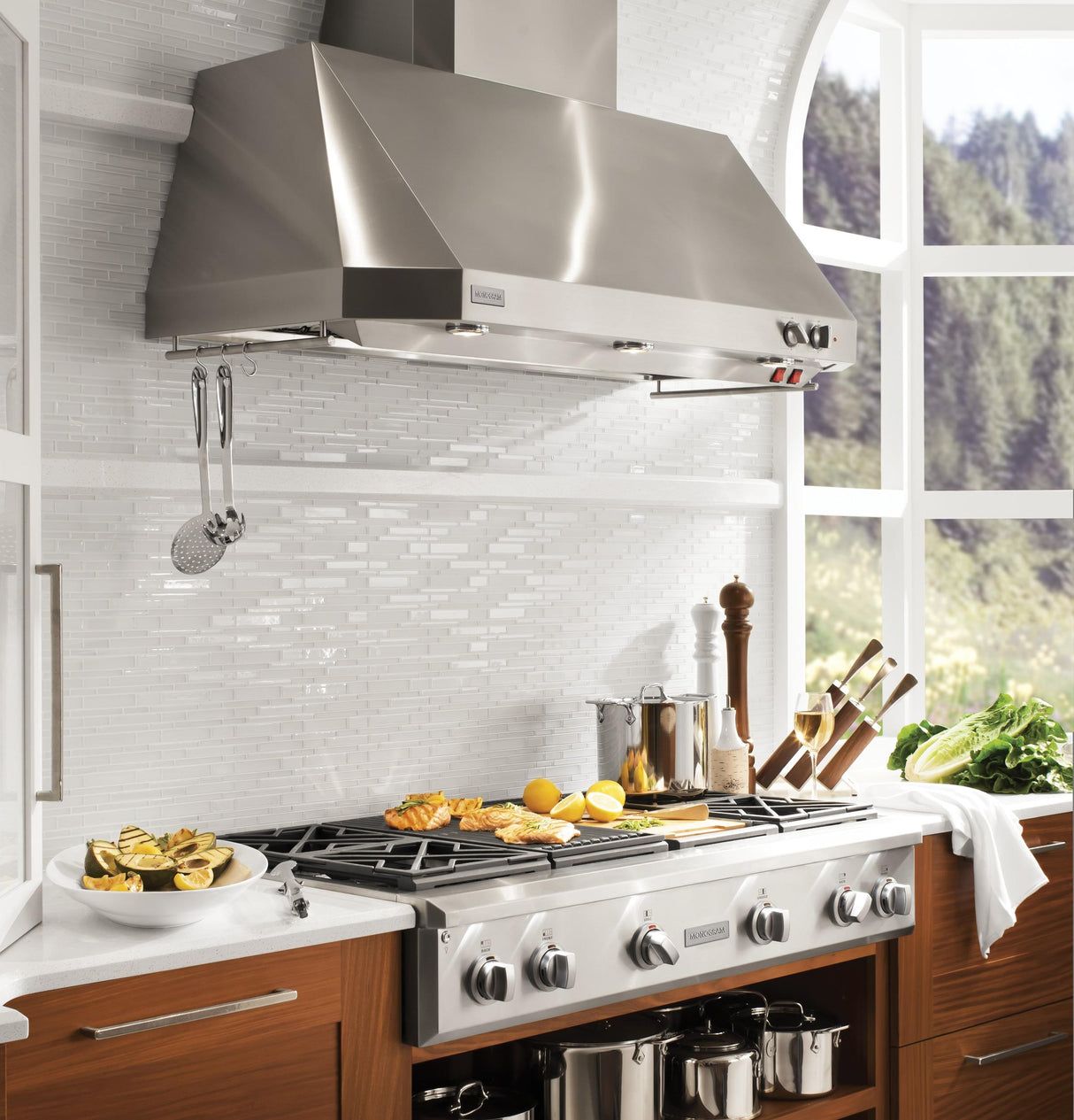 Monogram 48" Stainless Steel Professional Hood