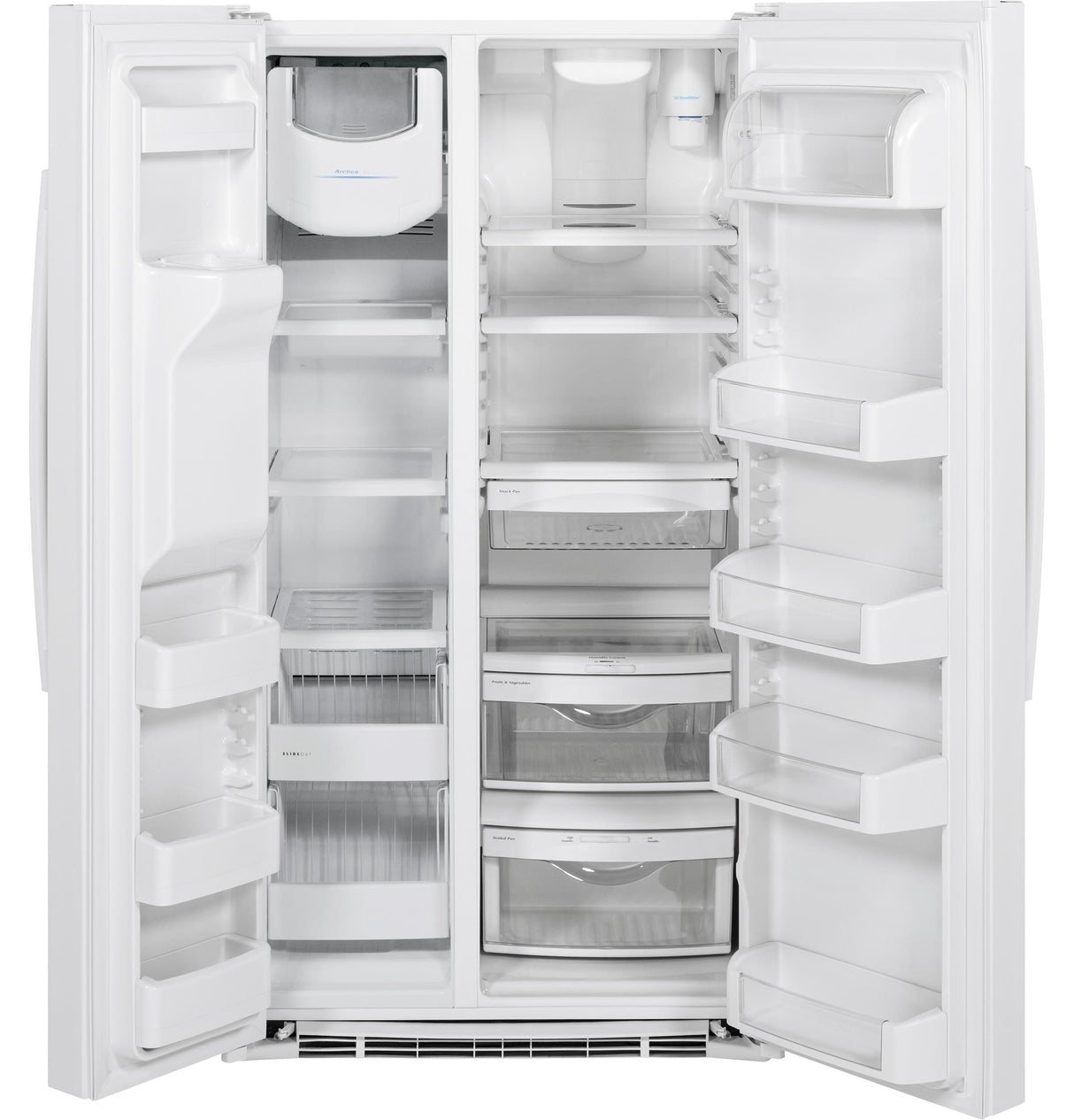 GE® ENERGY STAR® 25.3 Cu. Ft. Side-By-Side Refrigerator