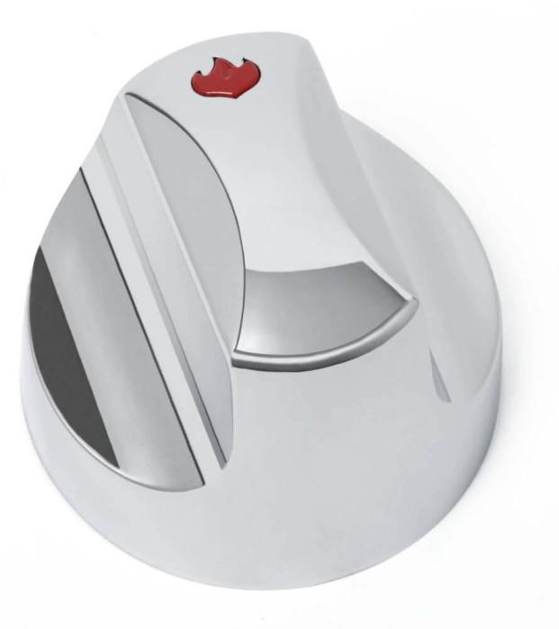 Small Control Knob with a Red Flame for Rogue Series