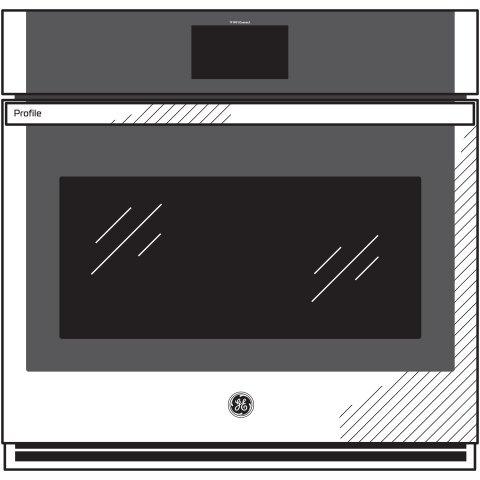 GE Profile™ 30" Smart Built-In Convection Single Wall Oven