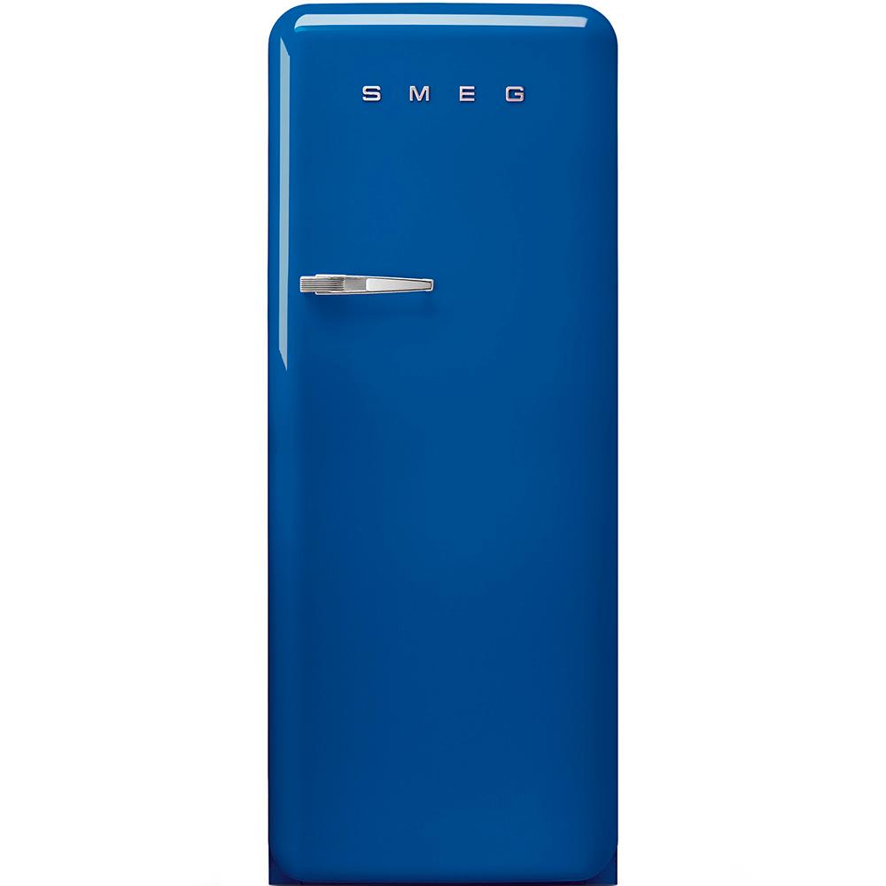 Approx 24" 50'S Style Refrigerator with ice compartment, Blue, Right hand hinge