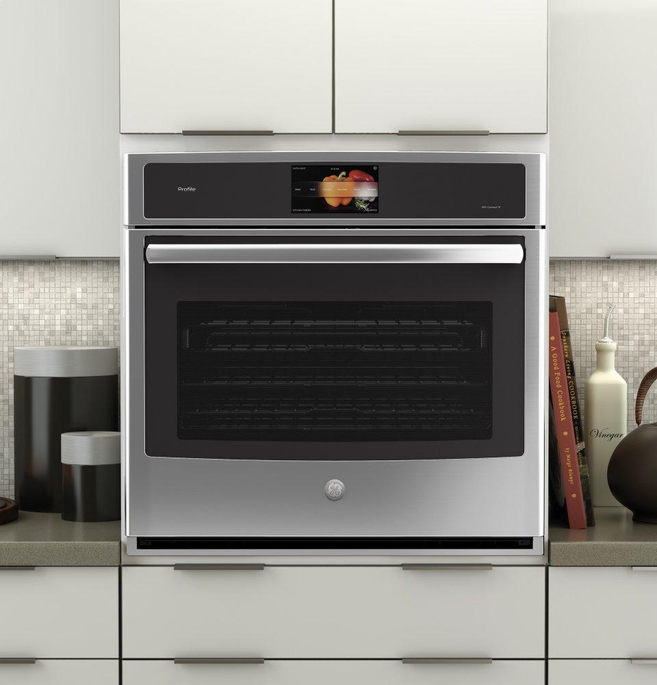 GE Profile™ Series 30" Built-In Single Convection Wall Oven