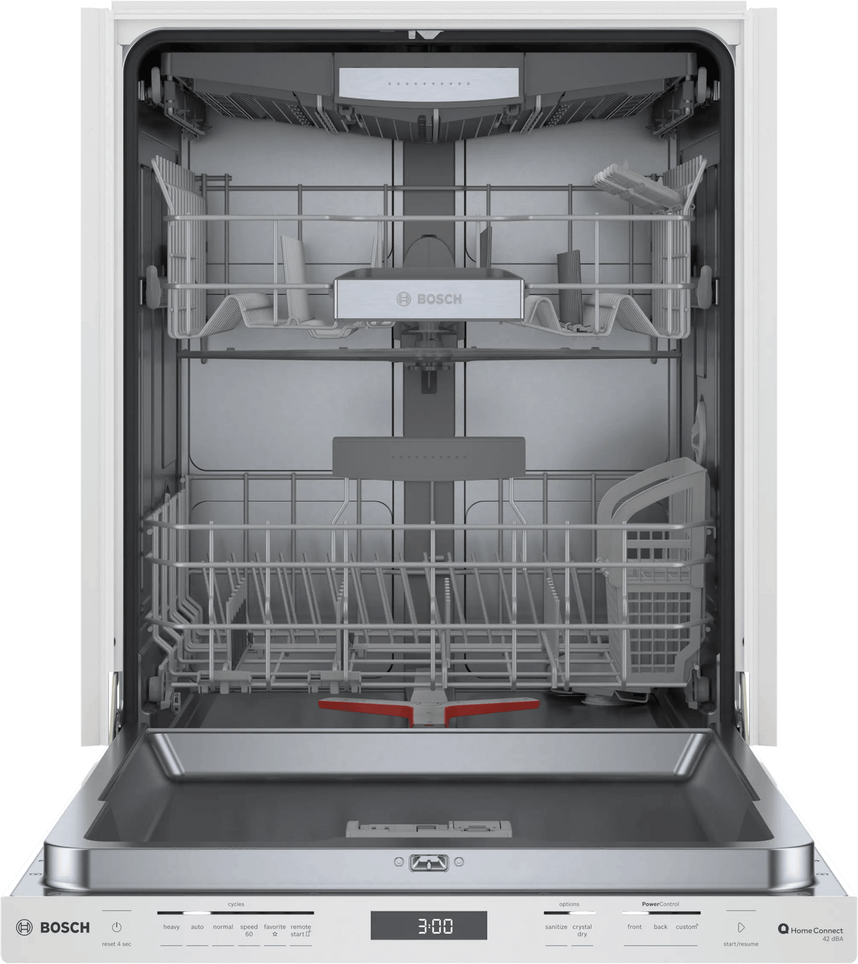 800 Series Dishwasher 24" White